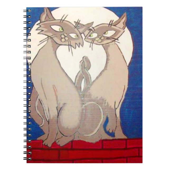 Cuaderno Portátil de estilo siamés (Frente)