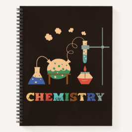 Cuaderno portátil de experiencia química