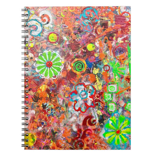 Cuaderno Portátil de fiebre de primavera (Frente)