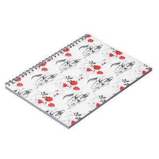 Cuaderno Portátil de foto de caballo barroco