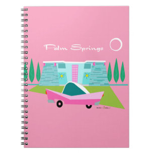 Cuaderno Portátil de foto de espiral de manantiales de pal