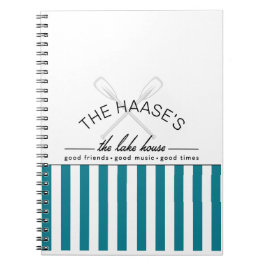 Cuaderno Portátil de foto de espiral Lakehouse Lake Life