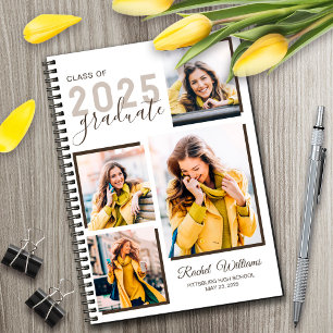 Cuaderno Portátil de foto de graduación   Clase de 2025