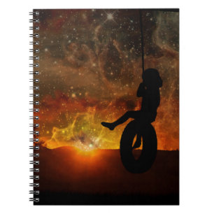 Cuaderno Portátil de foto en espiral para niños con neumáti