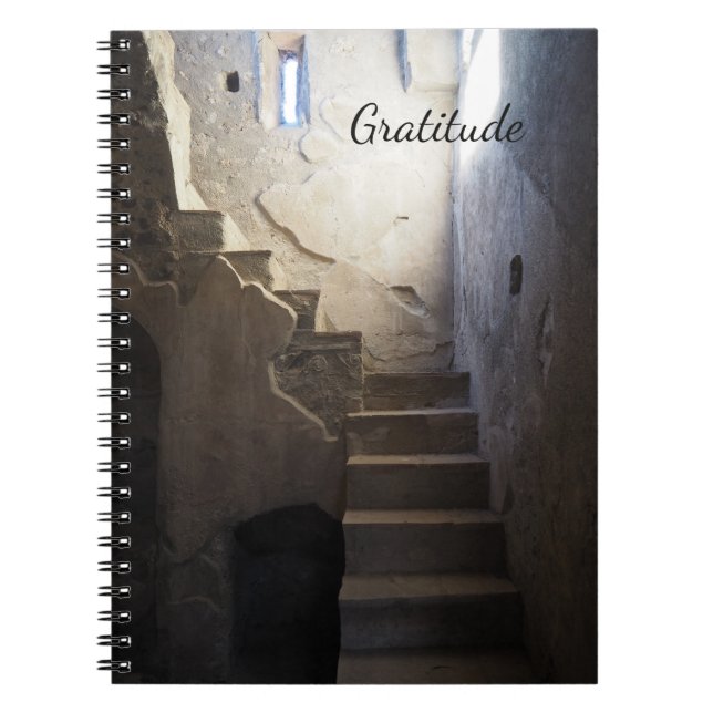 Cuaderno Portátil de foto espiral de la escalera de la anti (Frente)