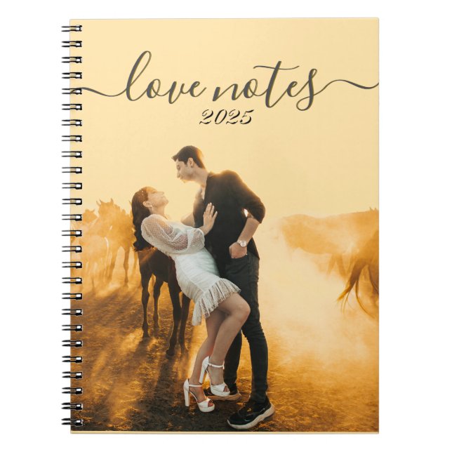 Cuaderno Portátil de foto espiral personalizado con su prop (Frente)