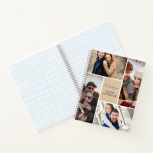 Cuaderno Portátil de foto y texto personalizado