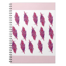 Portátil de fotografía acuarela Feathers (80 págin