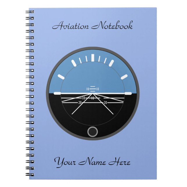 Cuaderno Portátil de fotografía de aviación (Frente)