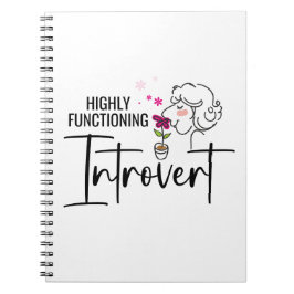 Cuaderno Portátil de fotografía de espiral de introvertido 