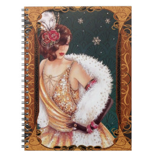 Cuaderno Portátil de fotografía espiral de Lady Starry de A