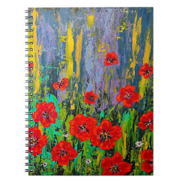 Cuaderno Portátil de fotografía espiral de Poppies