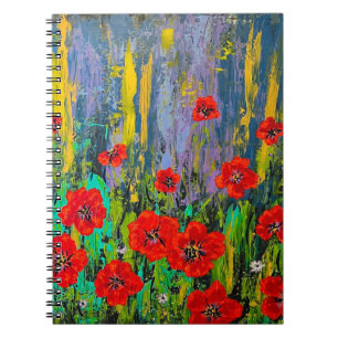 Cuaderno Portátil de fotografía espiral de Poppies