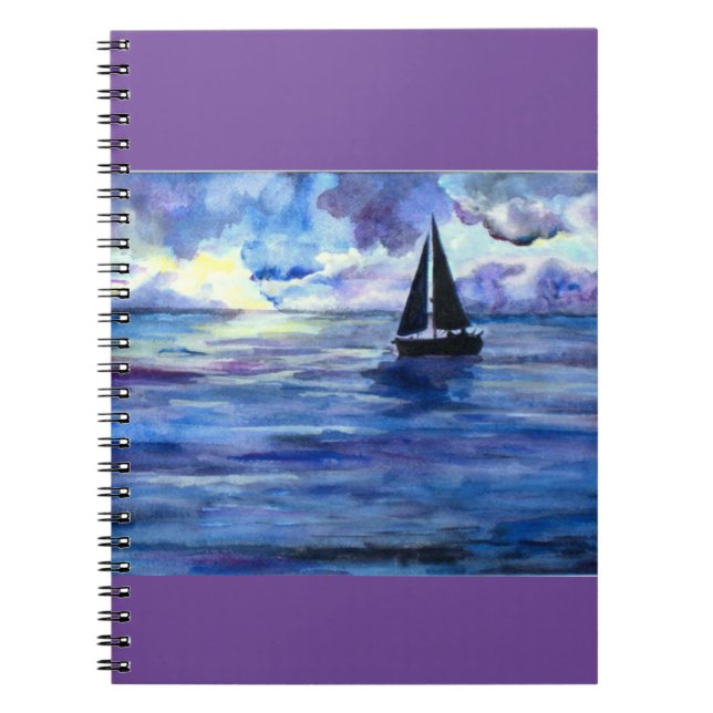 Cuaderno Portátil de fotografía espiral navegando en Náutic (Frente)