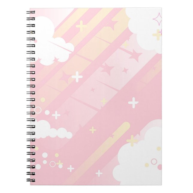 Cuaderno Portátil de fotografía espiral Starlight Dreamer (Frente)