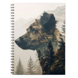Cuaderno Portátil de fotografía para paisajes del bosque de