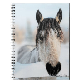 Cuaderno Portátil de fotos de caballos