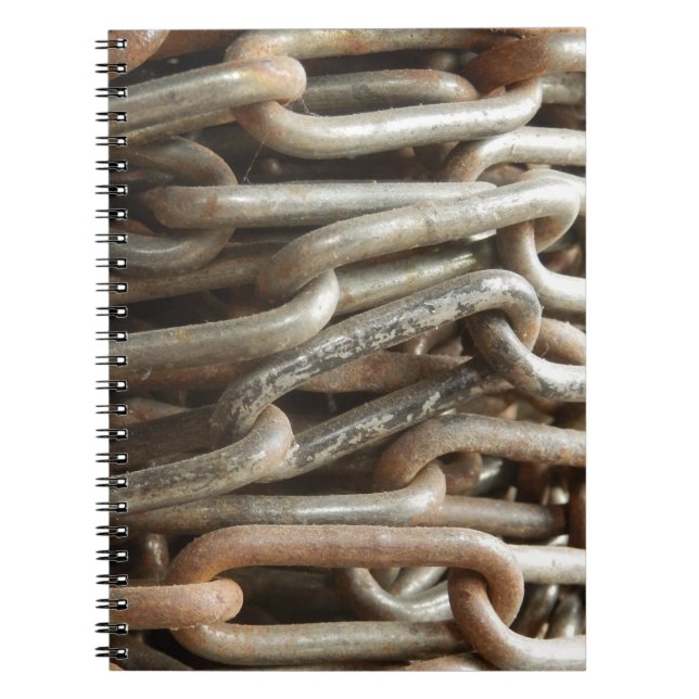 Cuaderno Portátil de fotos de cadena antigua (Frente)