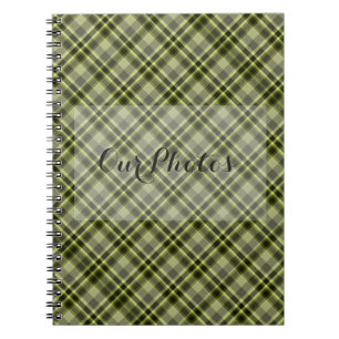 Cuaderno Portátil de fotos de color verde de tierra (80 pág