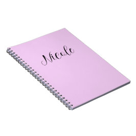 Cuaderno Portátil de fotos de espiral cúrica de moda