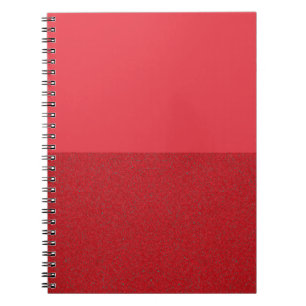 Cuaderno Portátil de fotos de la espiral roja de tomate div