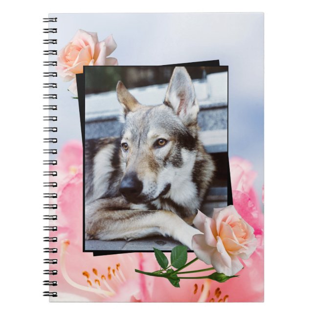 Cuaderno Portátil de fotos de mi Mascota Adorable (Frente)