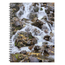 Cuaderno Portátil de fotos en cascada en otoño