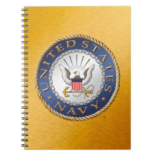 Cuaderno Portátil de fotos en espiral de la Marina de Esta