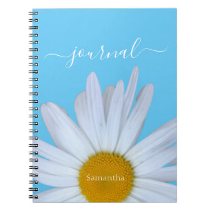 Cuaderno Portátil de fotos en espiral del diario Daisy Phot
