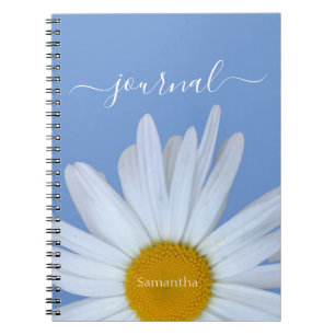 Cuaderno Portátil de fotos en espiral del diario Daisy Phot