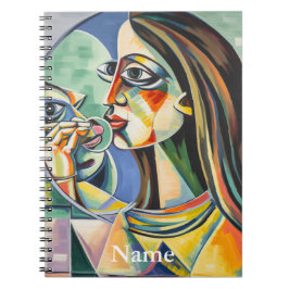 Cuaderno Portátil de fotos en espiral muy artística