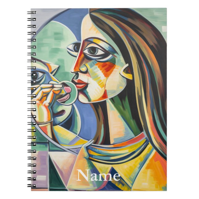 Cuaderno Portátil de fotos en espiral muy artística (Frente)