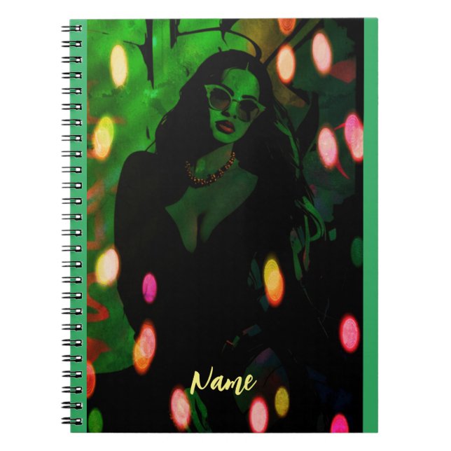 Cuaderno Portátil de fotos en espiral personalizado (Frente)