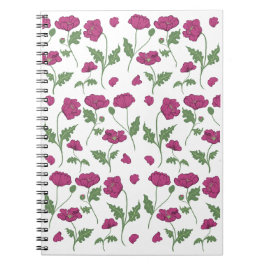 Cuaderno Portátil de fotos en espiral rosada