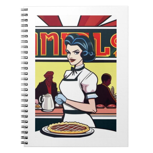 Cuaderno Portátil de fotos espirales (Frente)