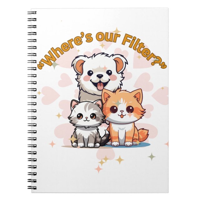 Cuaderno Portátil de fotos espirales (Frente)