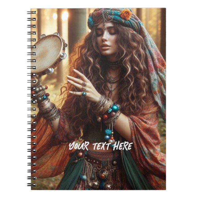 Cuaderno Portátil de fotos espirales (Frente)