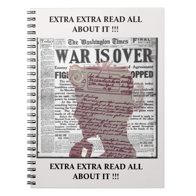 Cuaderno Portátil de fotos espirales (Frente)