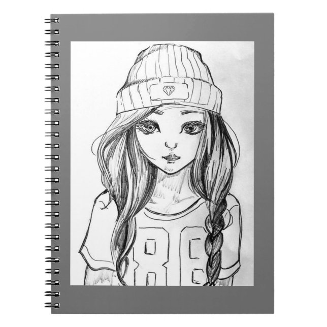 Cuaderno Portátil de fotos espirales (Frente)