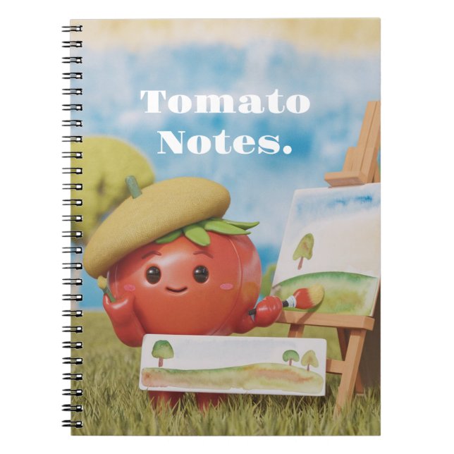 Cuaderno Portátil de fotos espirales (Frente)
