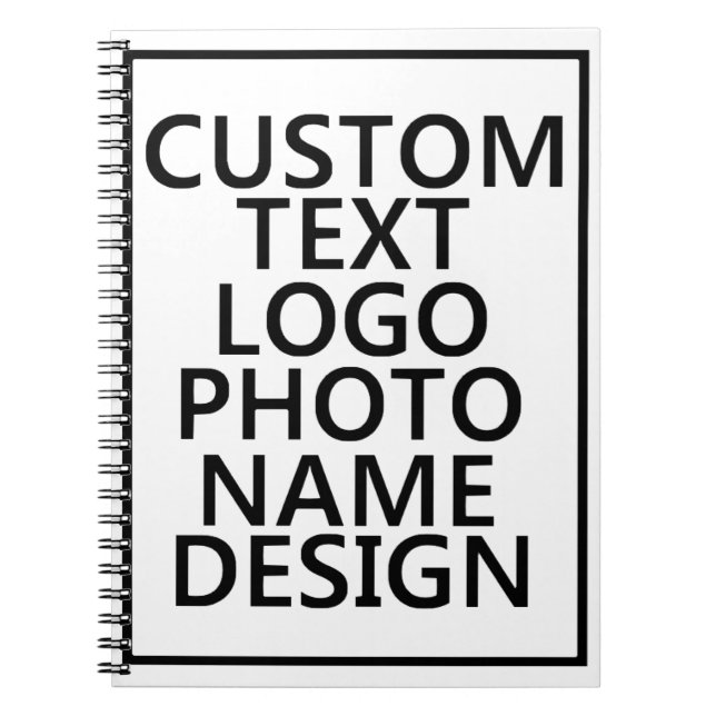 Cuaderno Portátil de fotos espirales (Frente)