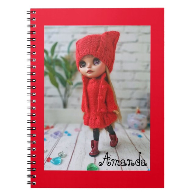 Cuaderno Portátil de fotos espirales (Frente)