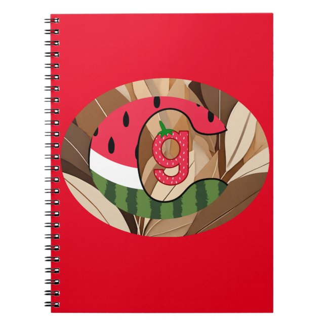 Cuaderno Portátil de fotos espirales (Frente)