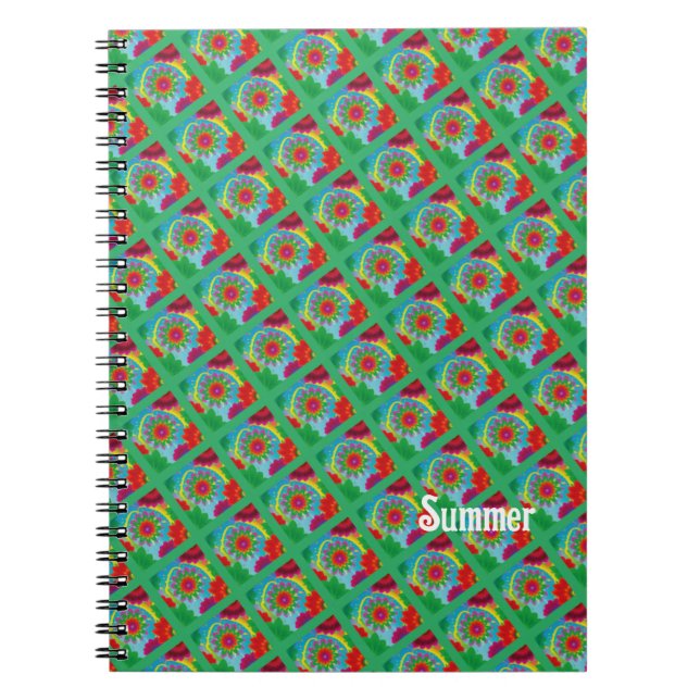 Cuaderno Portátil de fotos espirales (Frente)