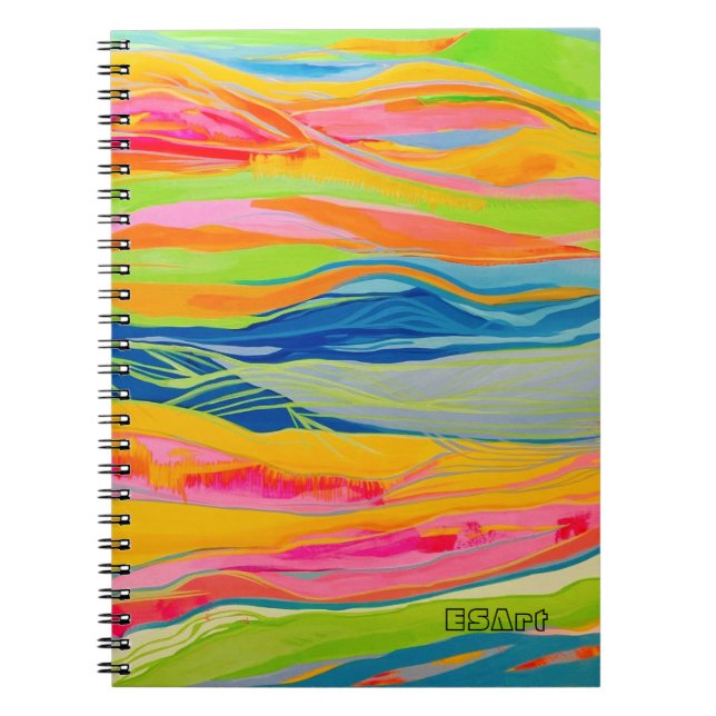 Cuaderno Portátil de fotos espirales (Frente)