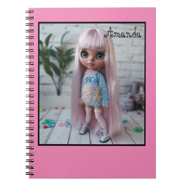 Cuaderno Portátil de fotos espirales (Frente)