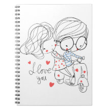 Portátil de fotos espirales (80 páginas B&W)