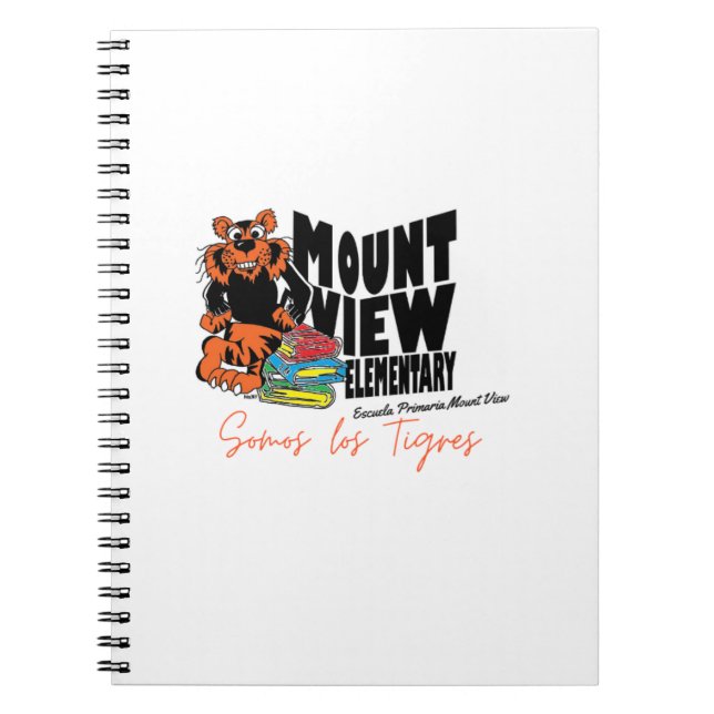 Cuaderno Portátil de fotos espirales de MTV (Frente)