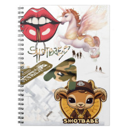Cuaderno Portátil de fotos espirales de Unicorn