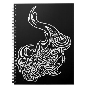 Cuaderno Portátil de fotos Koi (80 páginas B&W)